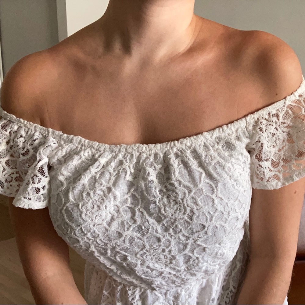 FREE PEOPLE Off The Shoulder Dress - Picture 4 of 5